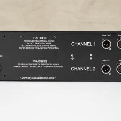 2 Trident A-Range Console Channel Strips In Boutique Audio Powered Rack #55794 image 8