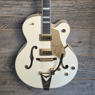 Gretsch G6136T-MGC Michael Guy Chislett Falcon w/Bigsby - Vintage White image 1