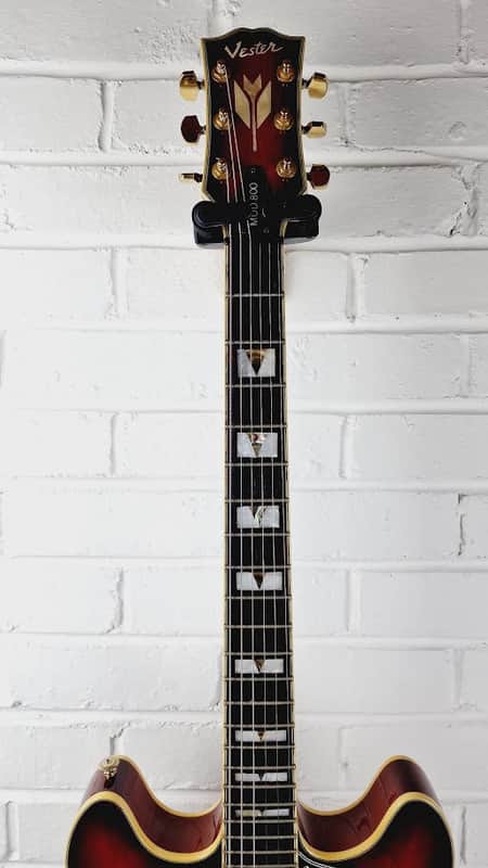 VESTER MOD 800 KOREAN 355 70s/80s HOLLOW ELECTIC GUITAR | Reverb