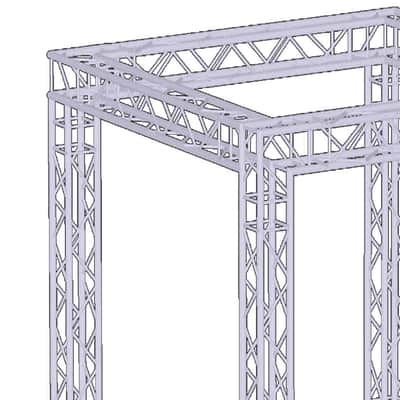Prox 10x10 Exhibition Module Tradeshow Booth Box Truss Display System image 2