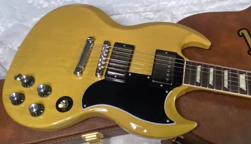 NEW! Gibson SG Standard '61 Stop Bar - TV Yellow - ONLY 6.8 lbs!!! - Authorized Dealer - G07554 image 1