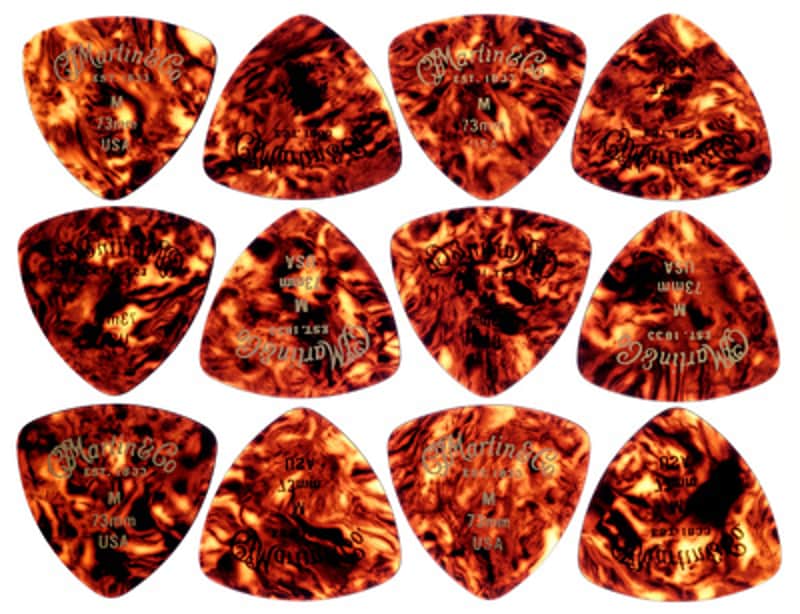 Martin 18 A0179 Picks 6 Pk image 1