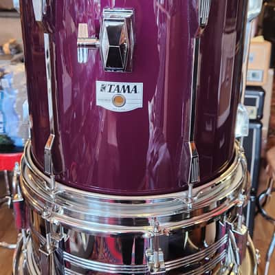 Tama Japan Rockstar-DX Drum Kit Mystic Purple w/ Floor Tom Legs & Rack Toms Mount image 7