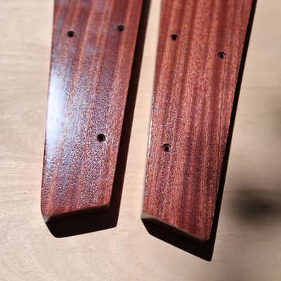 Roland Juno-106 Exotic African Sapele Replacement Wood Sides image 2