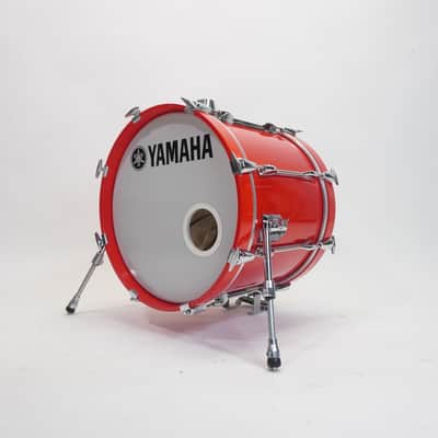 YAMAHA 9000 RECORDING CUSTOM HOT RED 18x14 BASS DRUM image 3