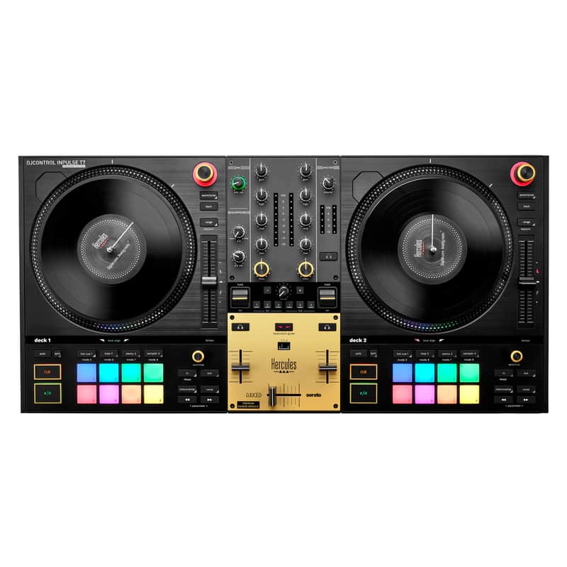 Hercules Inpulse T7 Premium Edition 2-Channel DJ Controller image 1