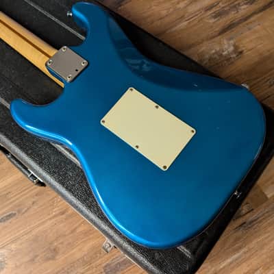 Fender Contemporary Stratocaster Electric Guitar SSS Japan Mid 1980s Lake Placid Blue W/HSC image 16