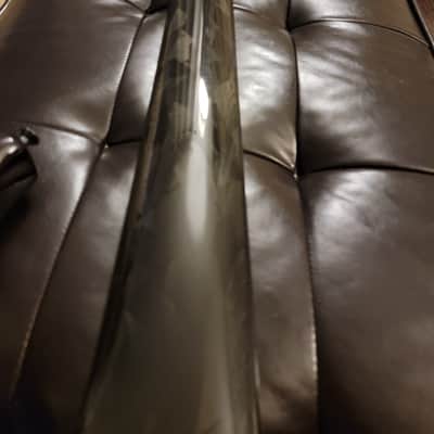 Modulus Quantum 6 LH 1995 Purple-Blue Burst over Quilted Maple image 5
