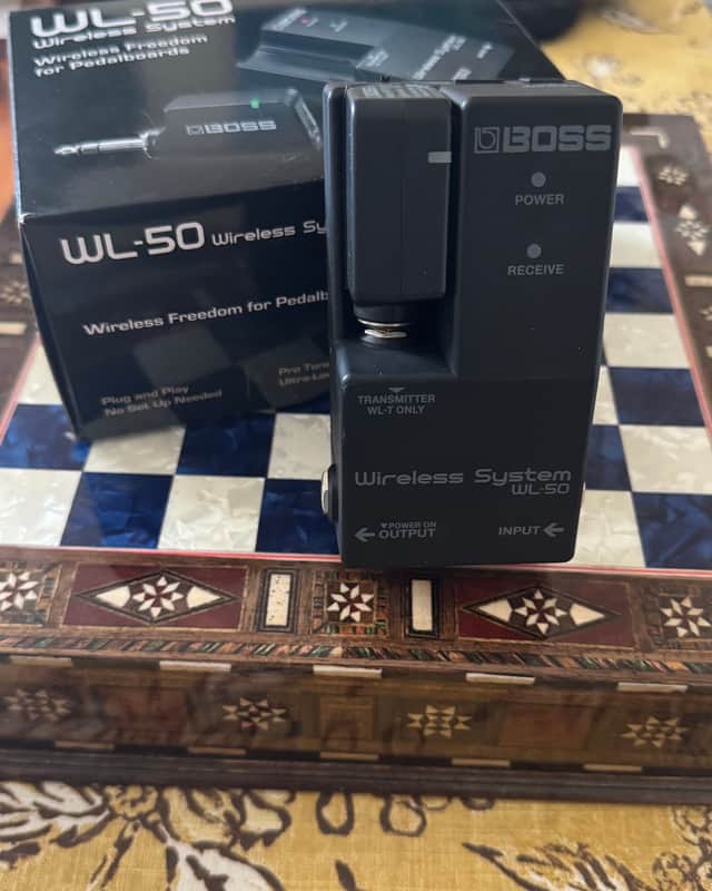 Boss WL-50 Wireless Pedal Board System 2018 - Present - Black image 1