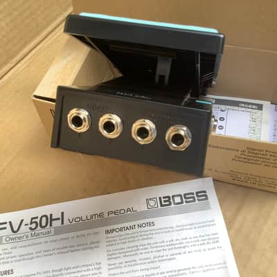 Boss FV-50H Stereo Volume Pedal like new in orignal box / vintage Japan image 4