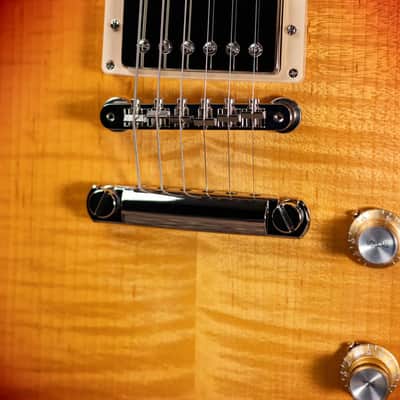 Gibson Les Paul Standard 60s Faded Electric Guitar - Vintage Bourbon Burst with Hardshell Case image 11