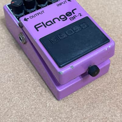 April 1981 Boss BF-2 Flanger Black Label – Made in Japan – Early Transitional Example image 3