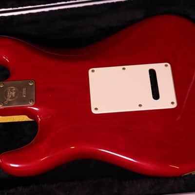 Valley Arts M Series 80s Hss Red Ebony board image 10