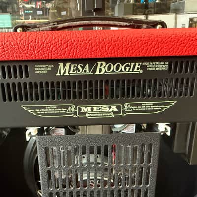 Mesa Boogie Express 5:50 +(Plus) 2-Channel 50-Watt 1x12" Guitar Combo Amplifier -2016- Red Tolex w/ ft sw + cover image 14