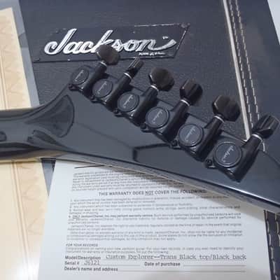 Jackson USA Custom Shop Explorer / Kelly, ex. Marty Friedman image 13