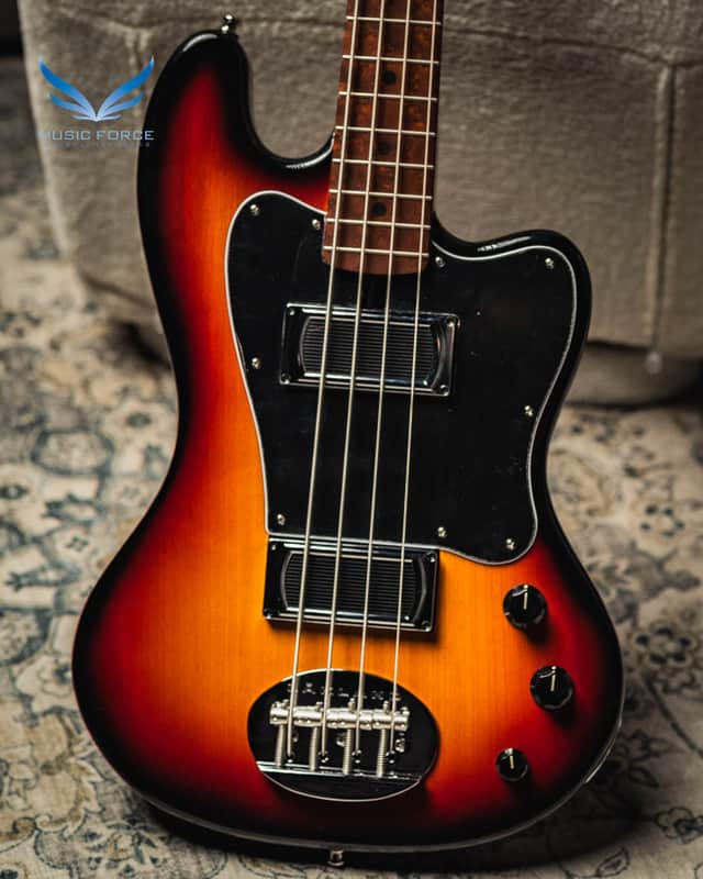 Lakland USA Decade 4 String-3 Tone Sunburst (Swamp Ash Body) w/Roasted Maple Neck & Roasted Birdseye Maple FB image 1