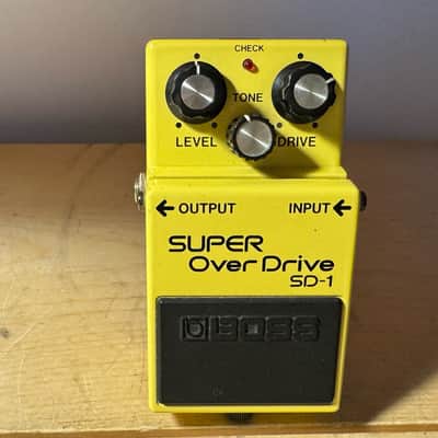 Boss SD-1 Super Overdrive 1981 - 1988 Made In Japan | Reverb