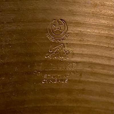 Zildjian 20" A. Zildjian & Cie Constantinople Cymbal 1973-1987 image 3