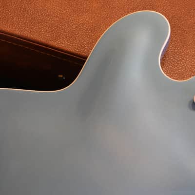 2024 Gibson ES-335 Block Semi-Hollow Electric Guitar Pelham Blue + OHSC image 14