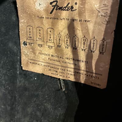 Fender Super Reverb 1963-1967 - Blackface - American Voltage image 4