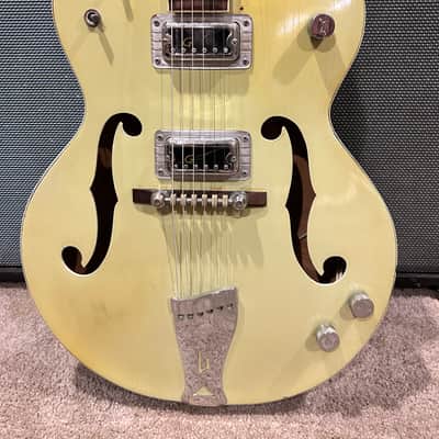1964 Gretsch 6118 Double Anniversary - 2-Tone Smoked Green image 3