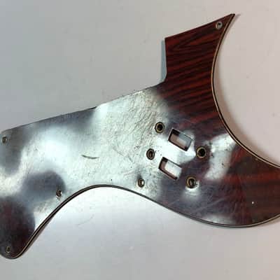 Vintage Teisco Zenon Kawai Aria MIJ 3-Ply Pickguard - Simulated Wood image 2
