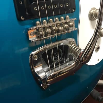 Hallmark Custom 60 Mosrite Clone Candy Blue image 6