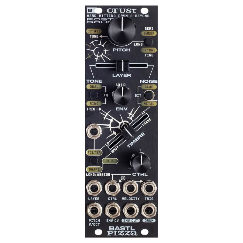 Bastl Instruments Crust Eurorack Drum & Percussion Module Bild 1