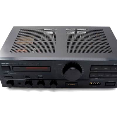 Onkyo Stereo Amplifier A-RV400 w/ Remote Black Tested Works 100 Watts image 6