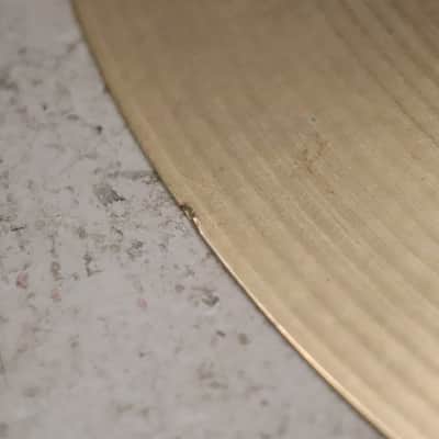 Zildjian 15.5" A Avedis Suspended Cymbal Vintage 1960's 1,355g imagen 6