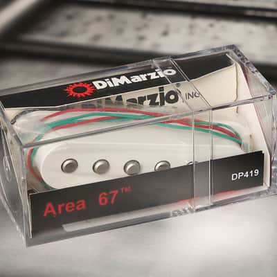 DiMarzio DP419W Area 67 Pickup - White / Strat