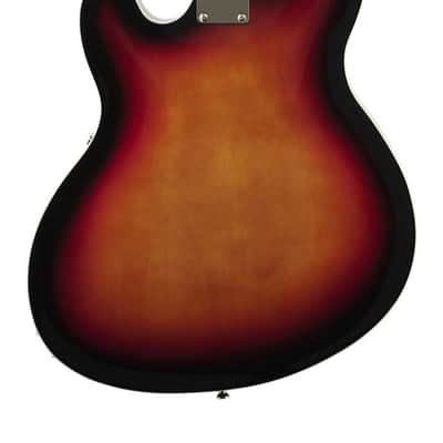 Squier Classic Vibe Starcaster Maple Neck 3 Color Sunburst image 6