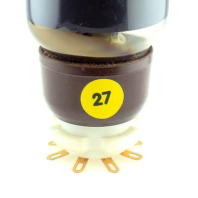 GEC GENALEX KT66 SMOKED GLASS VACUUM TUBE / VALVE - EXTREMELY STRONG image 1