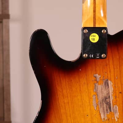 Fender Custom Shop Nocaster 1951 Heavy Relic - Maple Fingerboard, 2-Tone Sunburst image 12