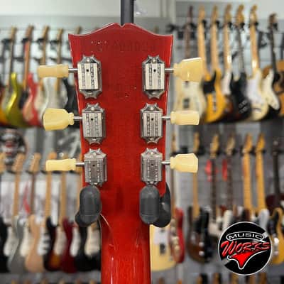 Gibson   Sg 61 Standard S ID Eway Vibrola Vintage Cherry image 6