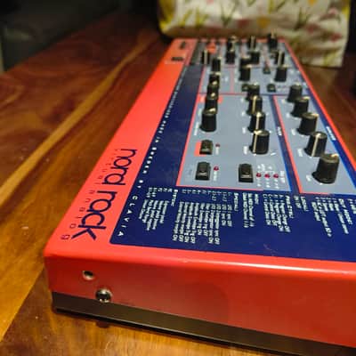 Clavia Nord Lead 1 Rack (Virtual Analog) Mid 90s Red Metal image 3