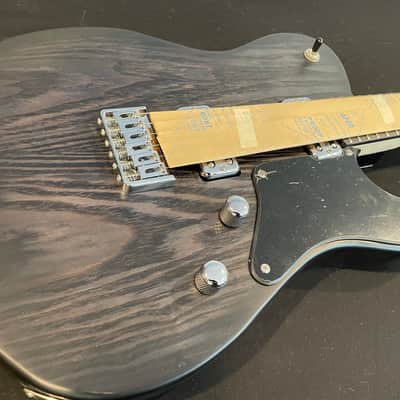 IYV ITA-450 SB Satin Black Tele Style w/ Twin Humbuckers image 7