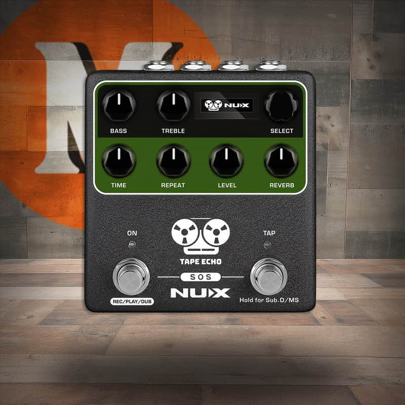 NUX Tape Echo Delay Guitar Pedal (NUX NDD7) image 1