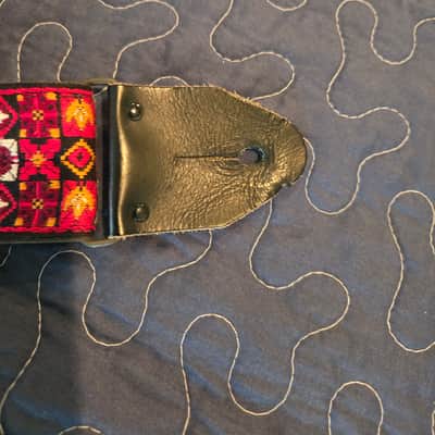 Vintage 1960's Ace Jimi Hendrix "Woodstock" Guitar Strap image 4