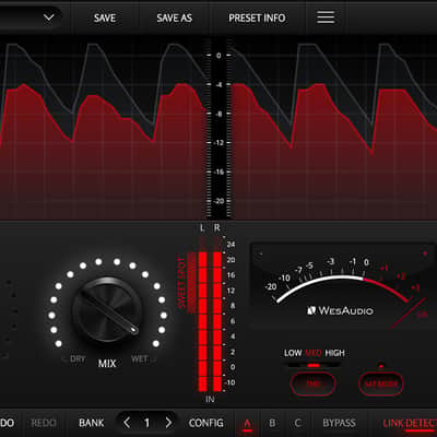 WesAudio ng78 Stereo FET Compressor with Digital Recall image 8