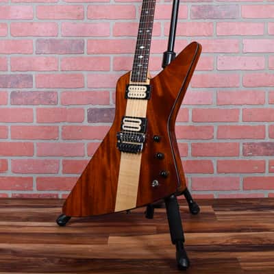 B.C. Rich USA Custom Explorer One Off  Natural 1986 w/ Fitted Hardshell Case image 3