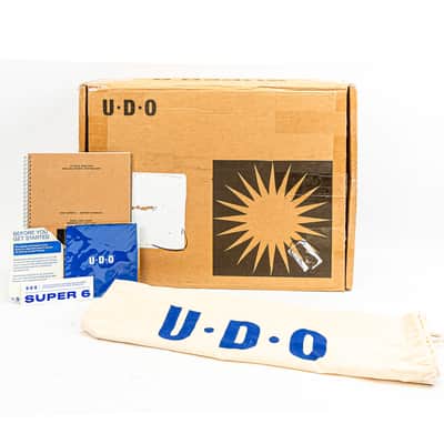 UDO Super 6 Desktop Hybrid Polyphonic Synthesizer with Box Rack Ears Bag image 2
