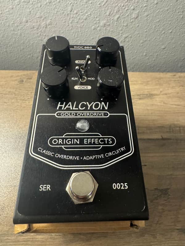 Origin Effects Halcyon Gold Overdrive 2023 - Present - Black image 1