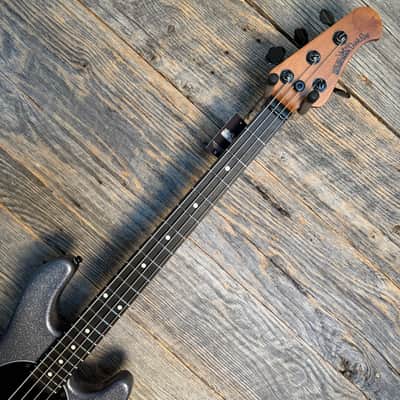 Ernie Ball Music Man Dark Ray 4 Bass Guitar - Starry Night image 3