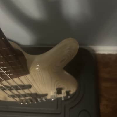 Ibanez SR2010ASC-TWF "Ashula" Bass Workshop Hybrid Fretless Soundgear 2010 - Transparent White Flat imagen 6