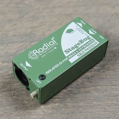 Radial StageBug SB-2 Passive Direct Box for Bass & Keys MINT image 2