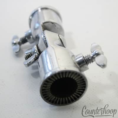 *Premier Bass/Tom Drum Ratchet Arm Mount Connector Chrome Vintage 60s Elite UK* image 2