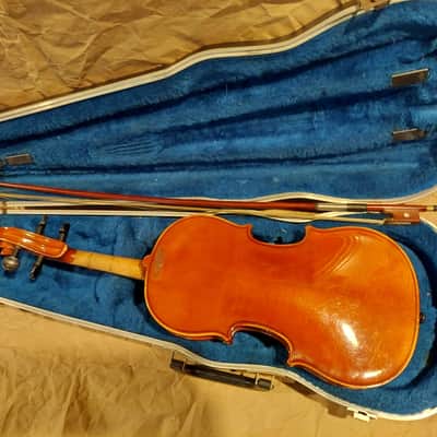 Josef Lorenz Luby (Schonbach) 3/4 Violin, Czech, with case&bow. Very Good Cond image 3