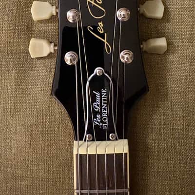 Epiphone Les Paul Standard Florentine Pro 2014 - Honey Burst image 10