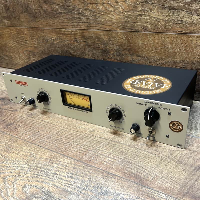 REVIVE AUDIO MODIFIED: WARM AUDIO WA-2A OPTICAL TUBE COMPRESSOR! Excellent, all original packaging image 1